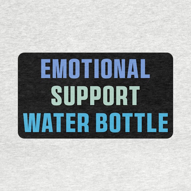 Emotional Support Water Bottle Please Do Not Pet by QuortaDira